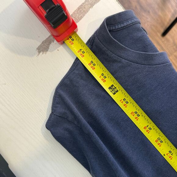 Simms Shirt Mens M Blue Outdoor Fishing Short Sleeve Crew Neck - Picture 6 of 6